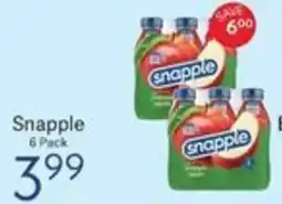 Riesbeck Snapple offer