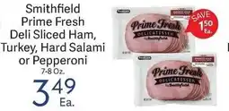 Riesbeck Smithfield Prime Fresh Deli Sliced Ham, Turkey, Hard Salami or Pepperoni offer