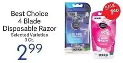 Riesbeck Best Choice 4 Blade Disposable Razor offer