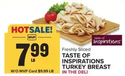 Food Lion Taste of Inspirations Turkey Breast offer