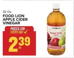 Food Lion FOOD LION APPLE CIDER VINEGAR offer