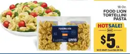 Food Lion Food Lion Tortellini Pasta offer