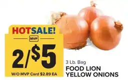 Food Lion FOOD LION YELLOW ONIONS offer