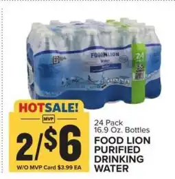Food Lion Food Lion Purified Drinking Water offer