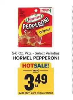 Food Lion Hormel Pepperoni offer