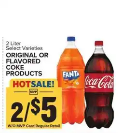 Food Lion Original or Flavored Coke Products offer