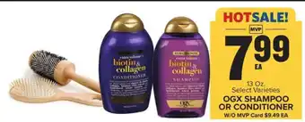 Food Lion OGX SHAMPOO OR CONDITIONER offer
