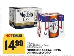 Food Lion Michelob Ultra, Kona or Modelo Oro offer