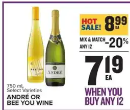 Food Lion ANDRÉ OR BEE YOU WINE offer