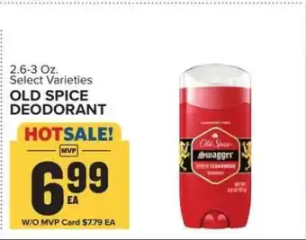 Food Lion Old Spice Deodorant offer