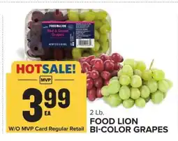 Food Lion FOOD LION BI-COLOR GRAPES offer