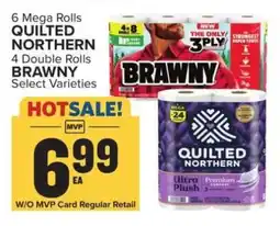 Food Lion Quilted Northern & Brawny offer