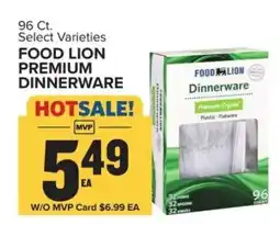 Food Lion Food Lion Premium Dinnerware offer