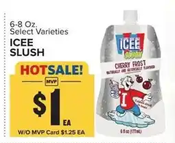 Food Lion Icee Slush offer