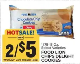 Food Lion FOOD LION CHIPS DELIGHT COOKIES offer