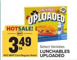 Food Lion Lunchables Uploaded offer