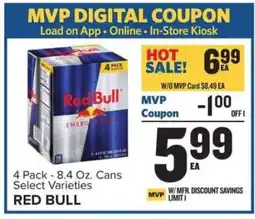 Food Lion Red Bull offer