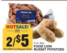 Food Lion FOOD LION RUSSET POTATOES offer