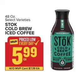 Food Lion STōK Cold Brew Iced Coffee offer
