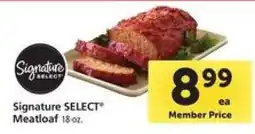 Safeway Signature SELECT Meatloaf offer