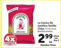 Safeway La Cocina De Josefina Tortilla Chips offer