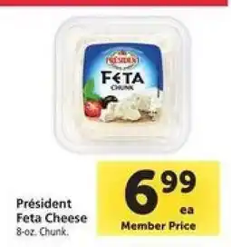 Safeway Président Feta Cheese offer