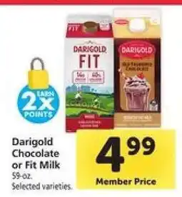 Safeway Darigold Chocolate or Fit Milk offer