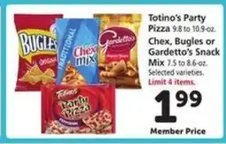 Safeway Totino's Party Pizza, Chex, Bugles or Gardetto's Snack Mix offer