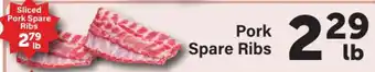 Save a Lot Pork Spare Ribs offer