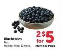 Safeway Blueberries offer