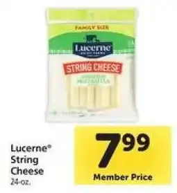 Safeway Lucerne String Cheese offer