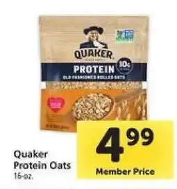 Safeway Quaker Protein Oats offer