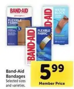 Safeway Band-Aid Bandages offer
