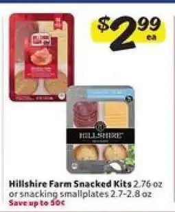 Winn Dixie Hillshire Farm Snacked Kits offer