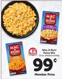 Safeway Mac A Roni Pasta Mix offer