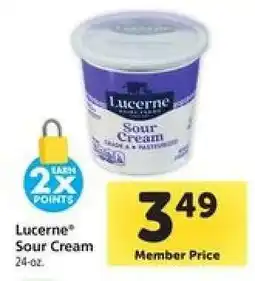 Safeway Lucerne Sour Cream offer