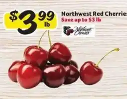 Winn Dixie Northwest Red Cherries offer