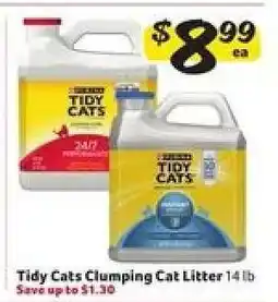 Winn Dixie Tidy Cats Clumping Cat Litter offer