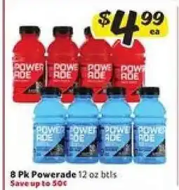 Winn Dixie Powerade offer