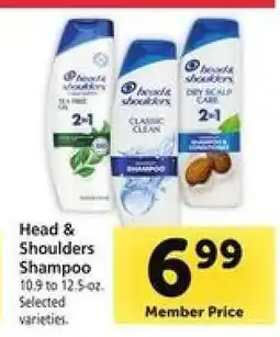 Safeway Head & Shoulders Shampoo offer