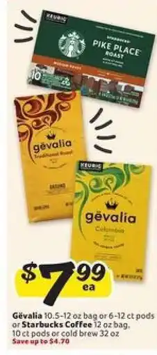 Winn Dixie Gevalia or Starbucks Coffee offer