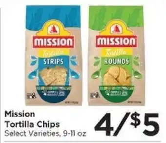 Food 4 Less Mission Tortilla Chips offer