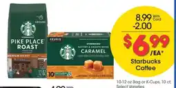 Kroger Starbucks Coffee offer
