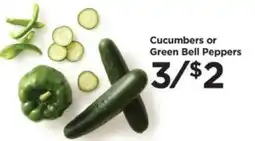 Food 4 Less Cucumbers or Green Bell Peppers offer