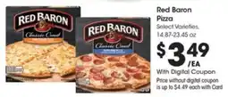 Kroger Red Baron Pizza offer