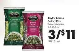 Kroger Taylor Farms Salad Kits offer