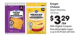 Kroger Kroger Cheese offer
