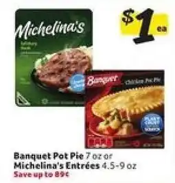 Winn Dixie Banquet Pot Pie or Michelina's Entrées offer