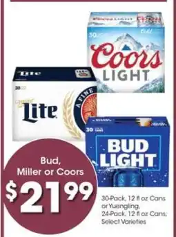 Kroger Bud, Miller or Coors offer