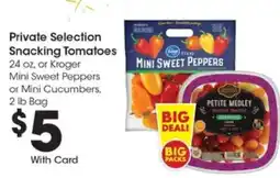 Kroger Private Selection Snacking Tomatoes offer